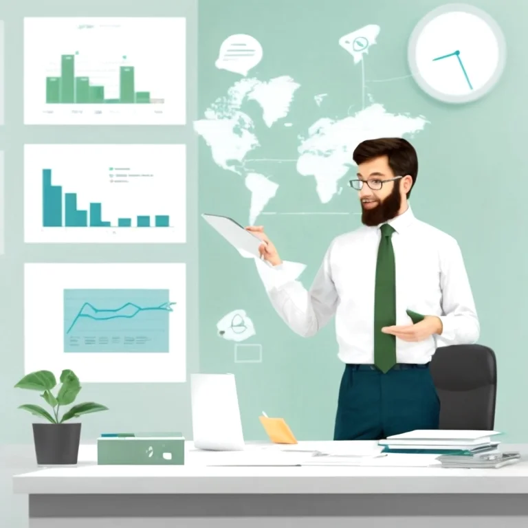 専門家によるビジネスコンサルティングのシーン